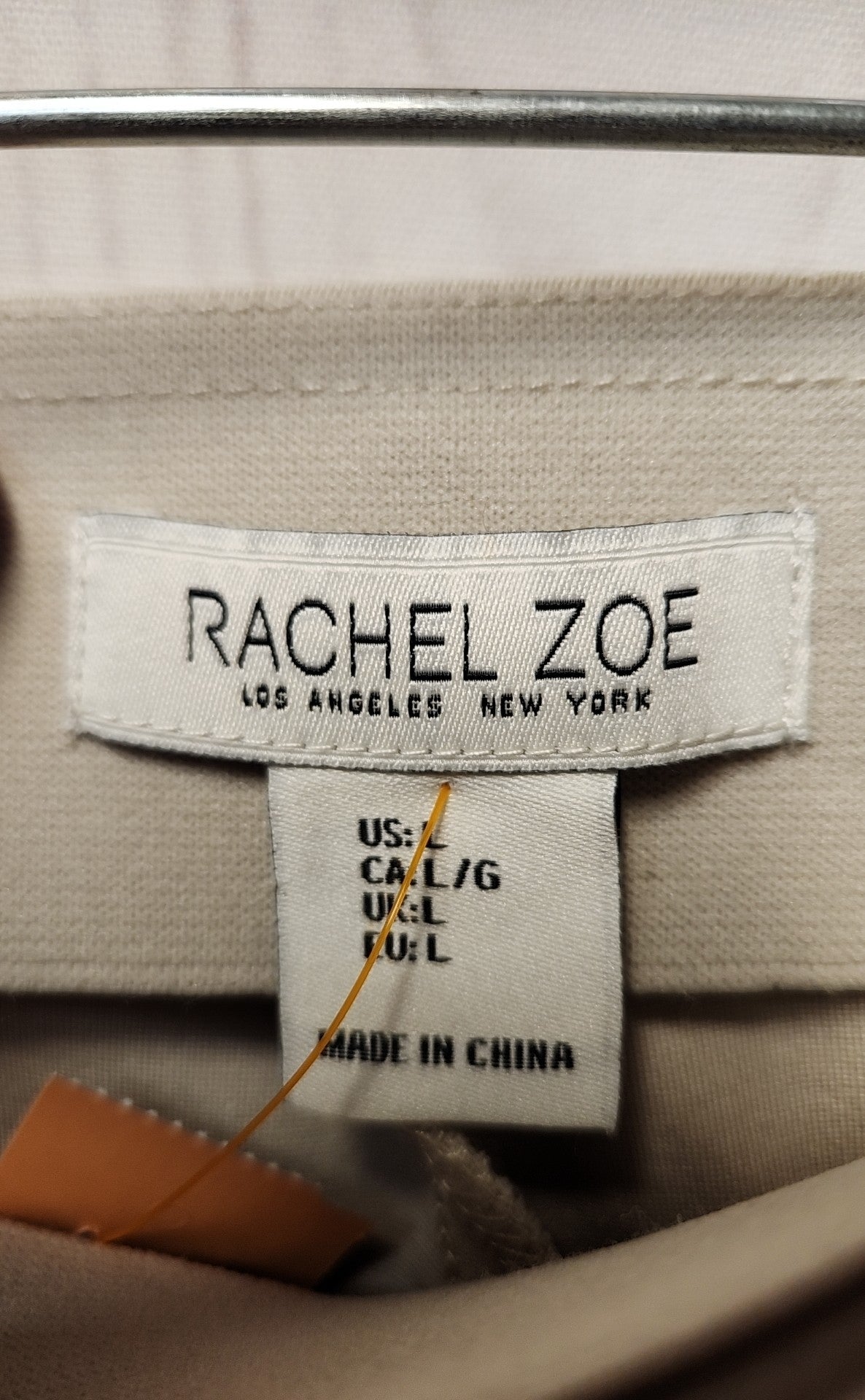 Rachel Zoe Women's Size L Beige Pants