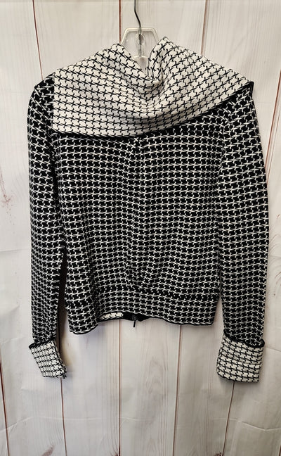 Cyrus Women's Size S Black & White Cardigan