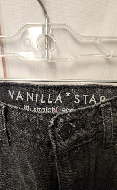 Vanilla Star Women's Size 29 (7-8) Black Jeans 90's Straight