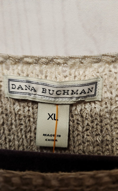 Dana Buchman Women's Size XL Brown Sweater