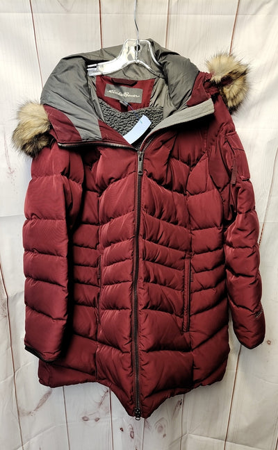 Eddie Bauer Women's Size XL Petite Red Coat