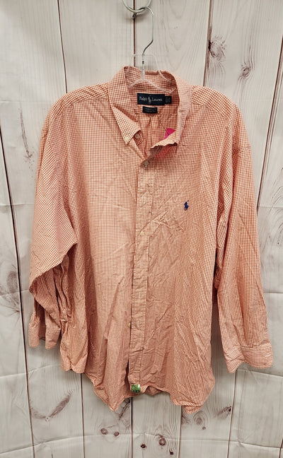 Ralph Lauren Men's Size XL Orange Shirt