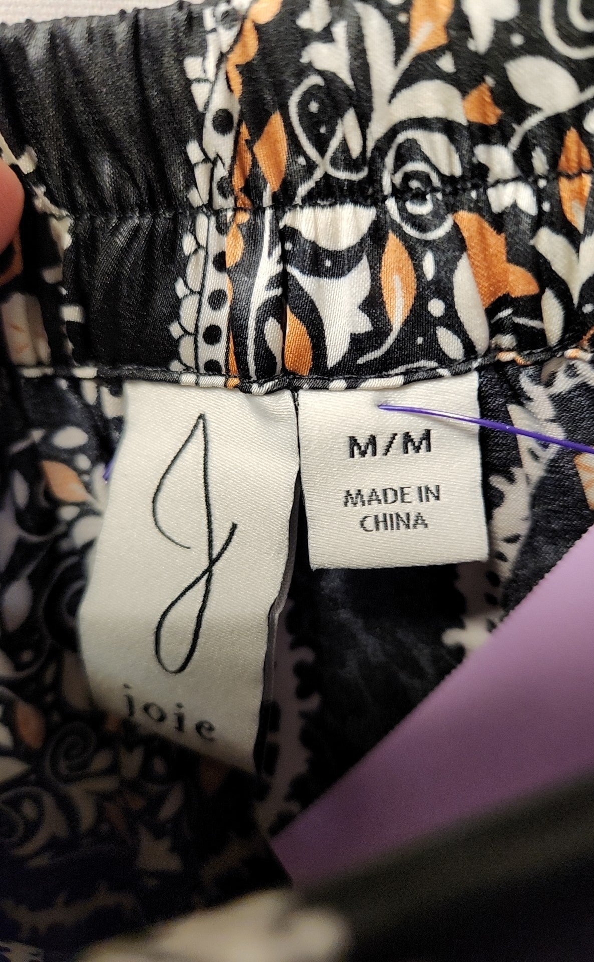 Joie Women's Size M Black Skirt