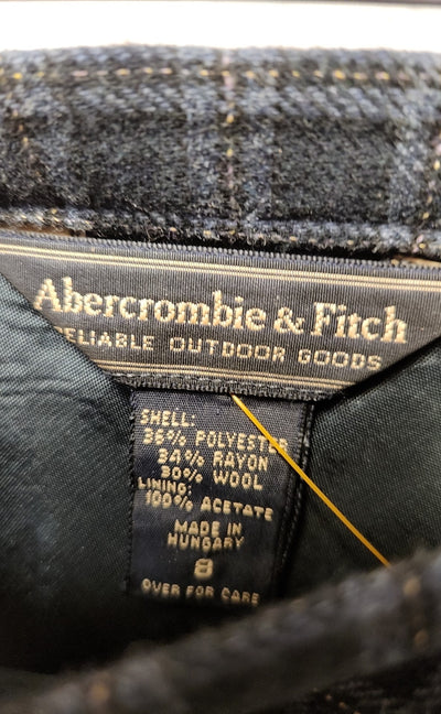 Abercrombie & Fitch Women's Size 8 Navy Skirt