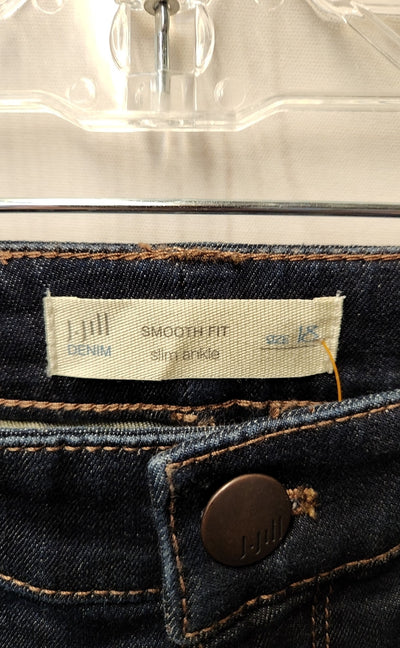 J Jill Women's Size 34 (18/1X) Blue Jeans Smooth Fit Slim Ankle