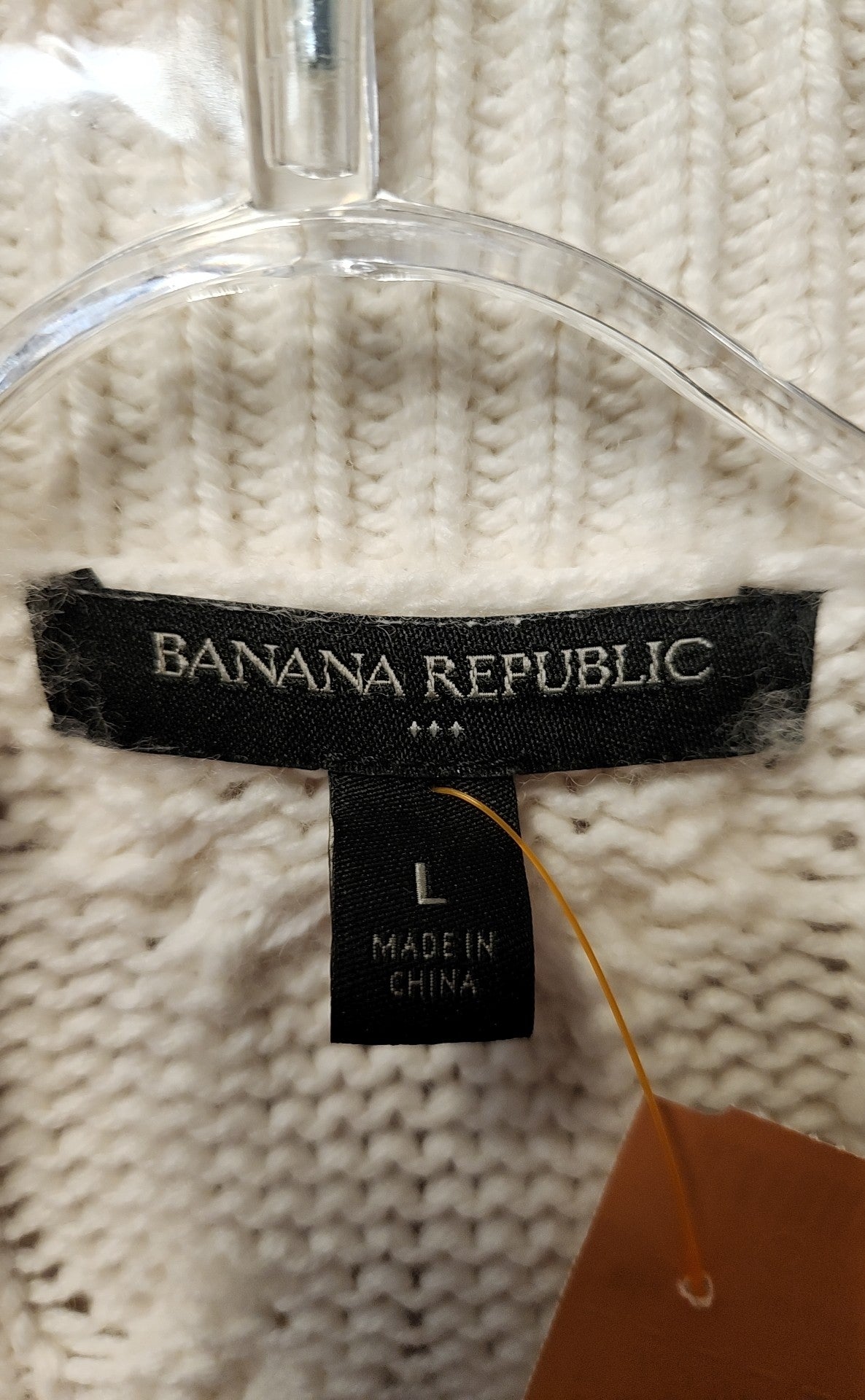 Banana Republic Women's Size L White Cardigan