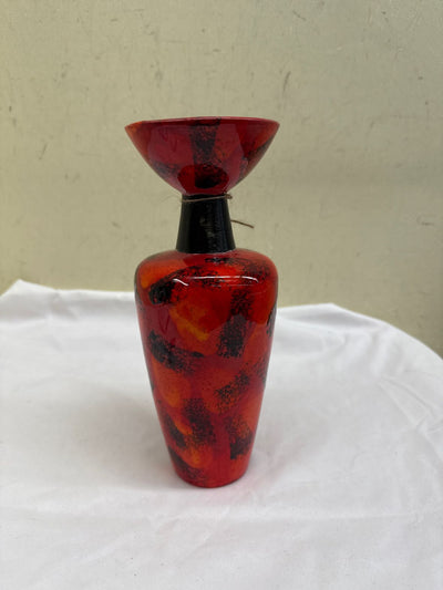Red Vase