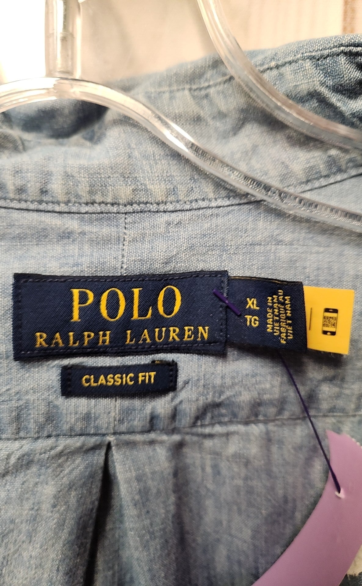 Polo by Ralph Lauren Men's Size XL Blue Shirt