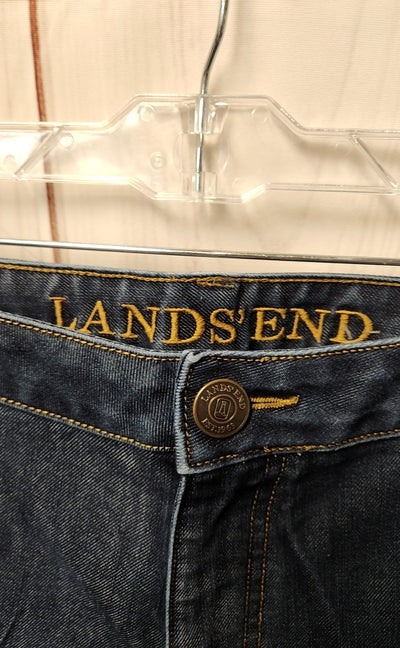 Lands End Women's Size 34 (18/1X) Blue Jeans