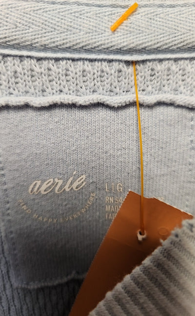 Aerie Women's Size L Light Blue Sweatshirt