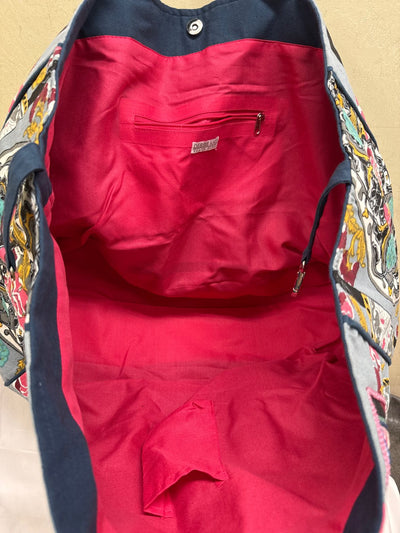 Debbie Kayz Multi-Color Tote Bag