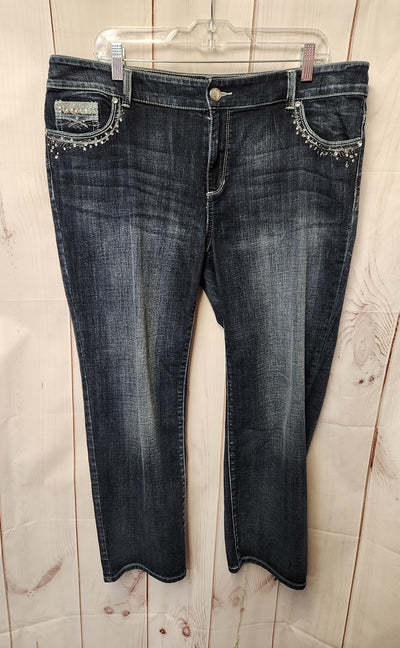 Chico's Women's Size 16 Blue Jeans