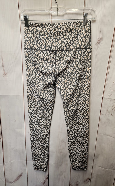 Varley Women's Size S Gray Floral Leggings