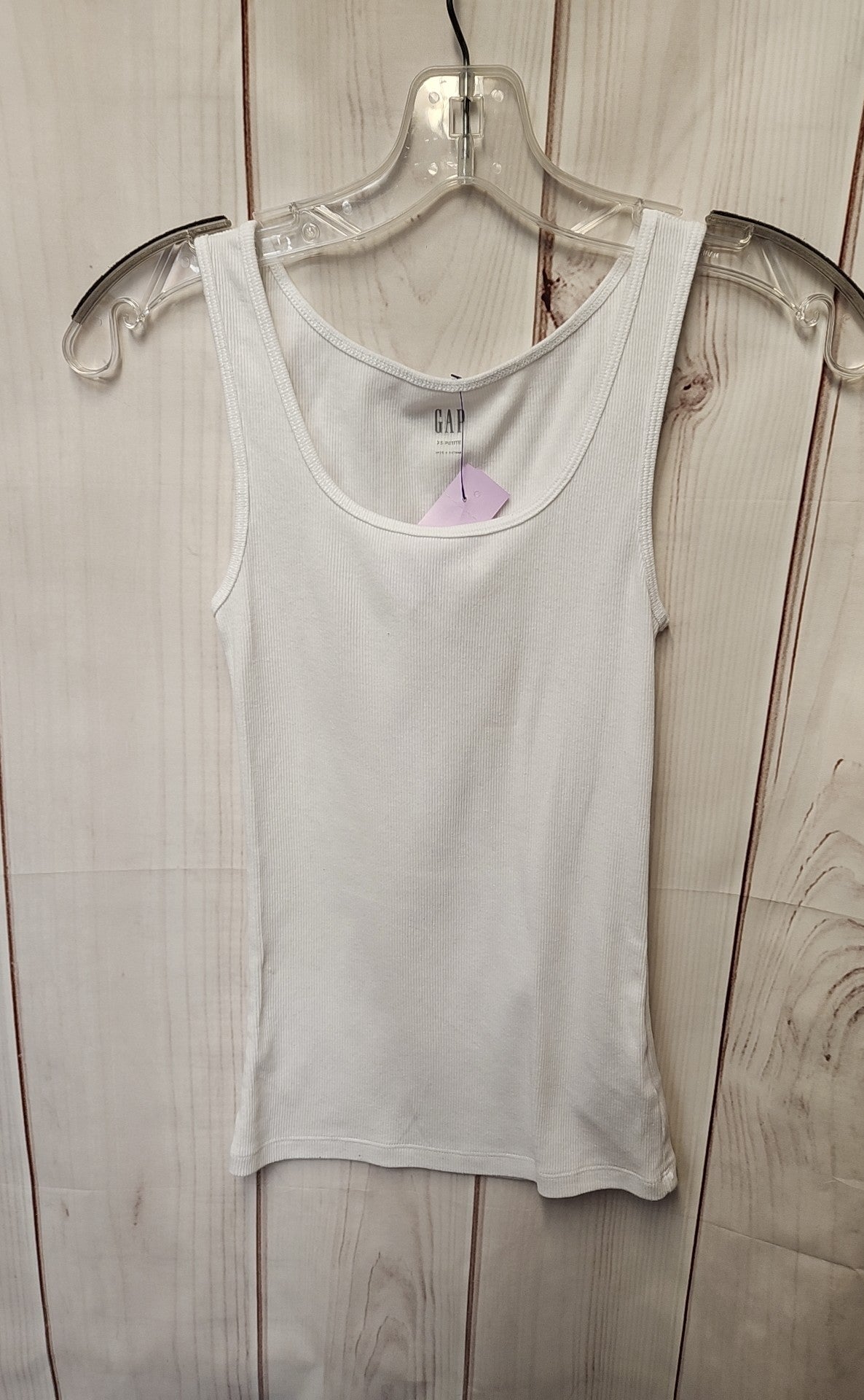 Gap Women's Size XS Petite White Sleeveless Top