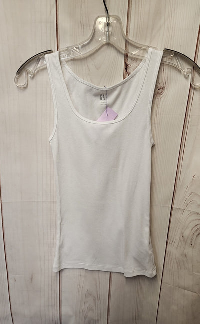 Gap Women's Size XS Petite White Sleeveless Top