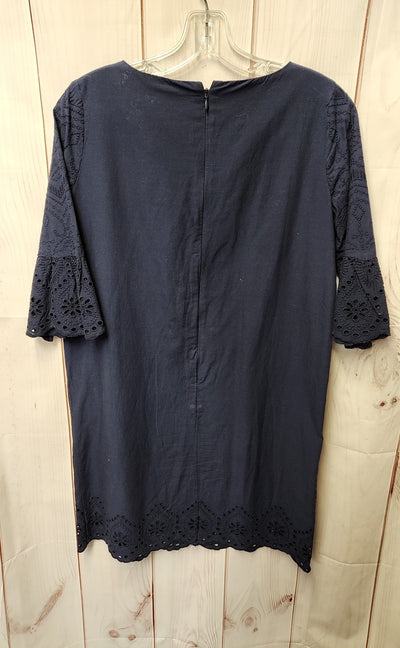 Loft Women's Size XS Petite Navy Dress