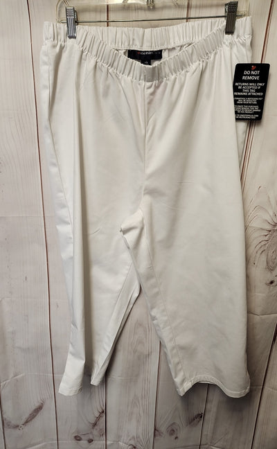 Denim 24/7 Women's Size 20 White Capris