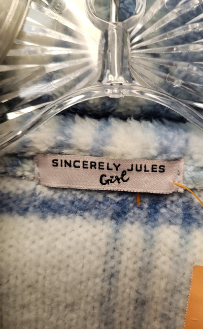 SincerelyJules Girl's Size 7/8 Blue Jacket