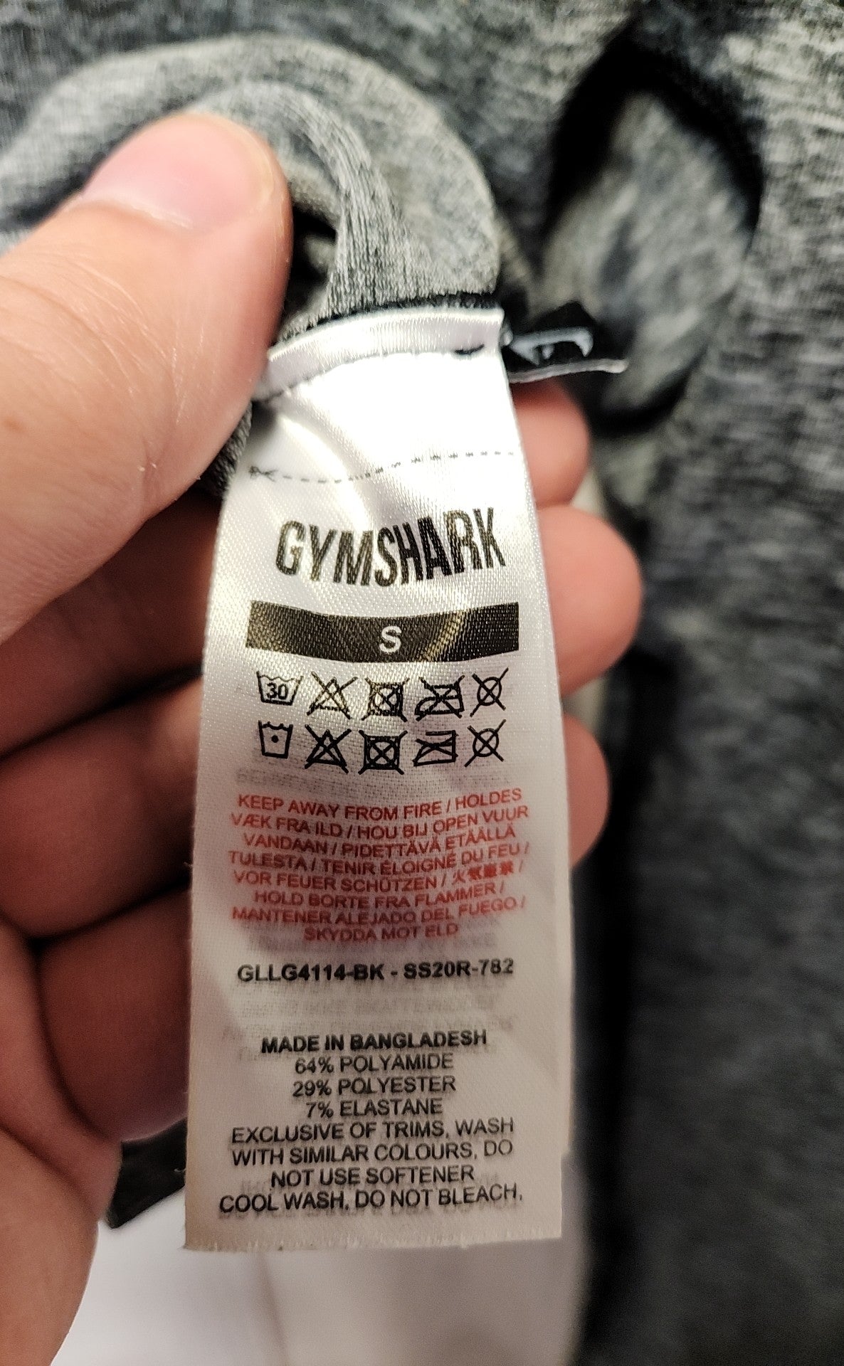 Gymshark Women's Size S Gray Leggings