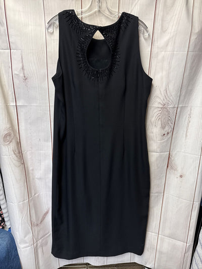 Liz Claiborne Women's Size 20 Black Beaded Dress