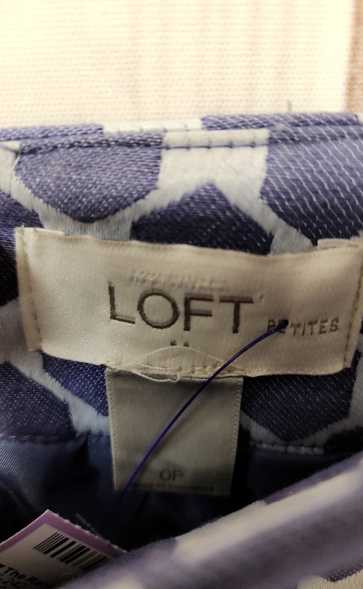 Loft Women's Size 0 Petite Purple Skirt