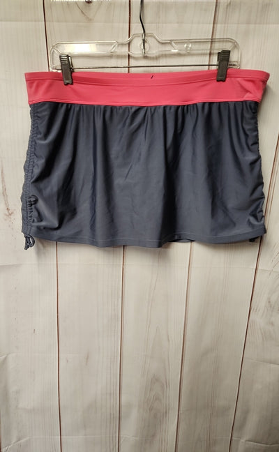 Free Country Women's Size XXL Gray Skorts