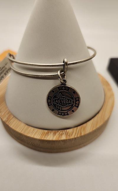 NWT in Box Las Vegas Alex and Ani Silver Bracelet