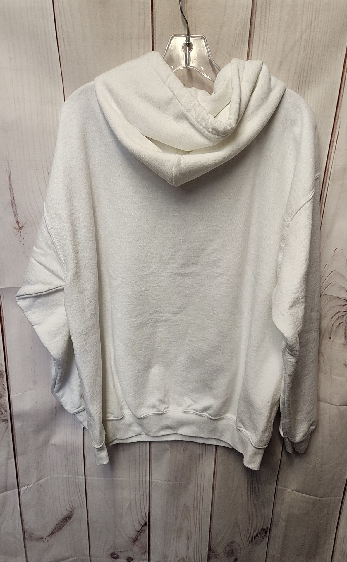 Gildan Women's Size L White Hoodie