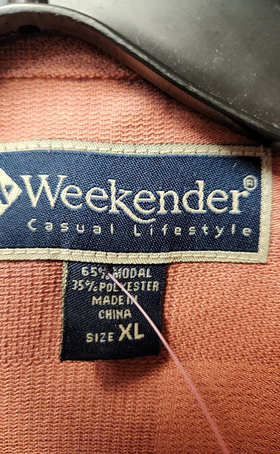 Weekender Men's Size XL Red Shirt