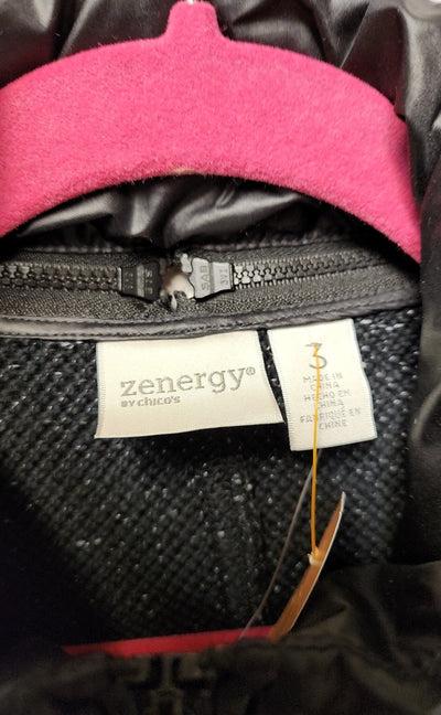 Zenergy - Chico's Women's Size 3 = US XL Black Jacket