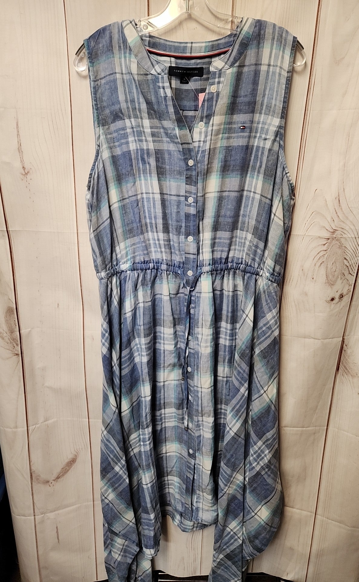Tommy Hilfiger Women's Size 16 Blue Dress