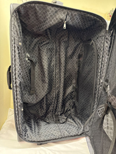 3PCS Delsey Black Luggage Set