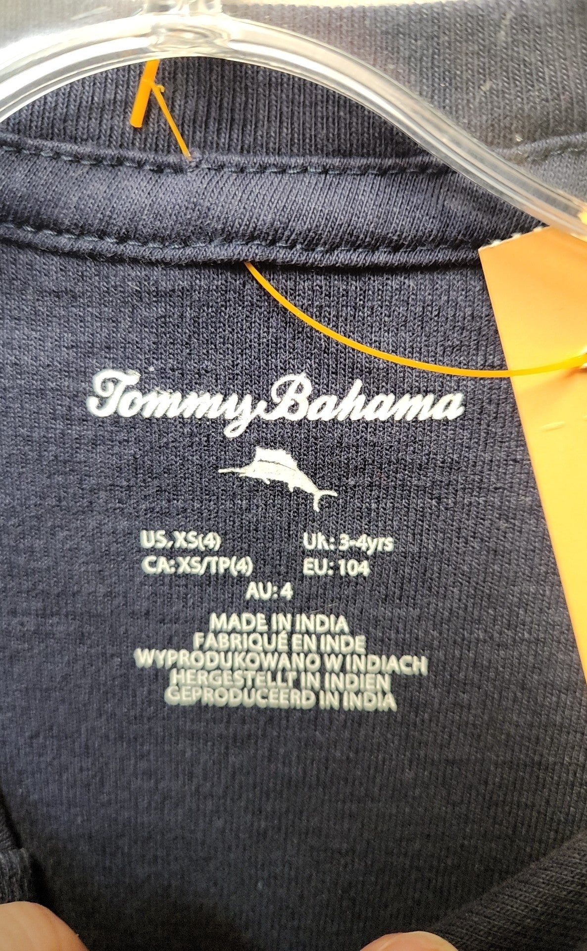 Tommy Bahama Boy's Size 4 Navy Shirt