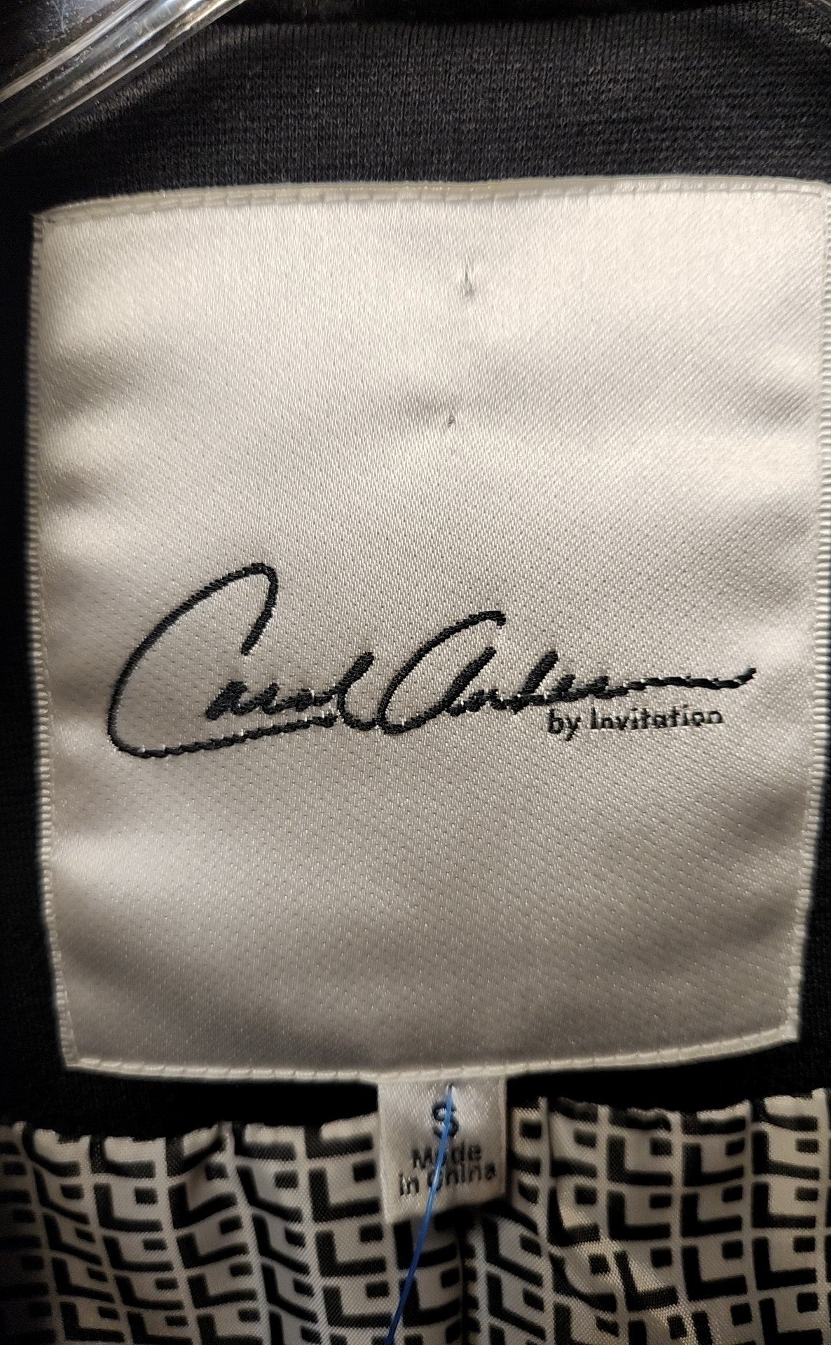 Carol Anderson by Invitation Women's Size S Black Jacket