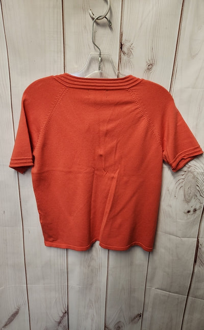 Premise Women's Size S Coral Short Sleeve Top