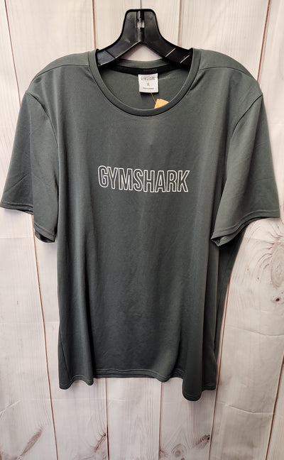 Gymshark Women's Size XL Gray Short Sleeve Top