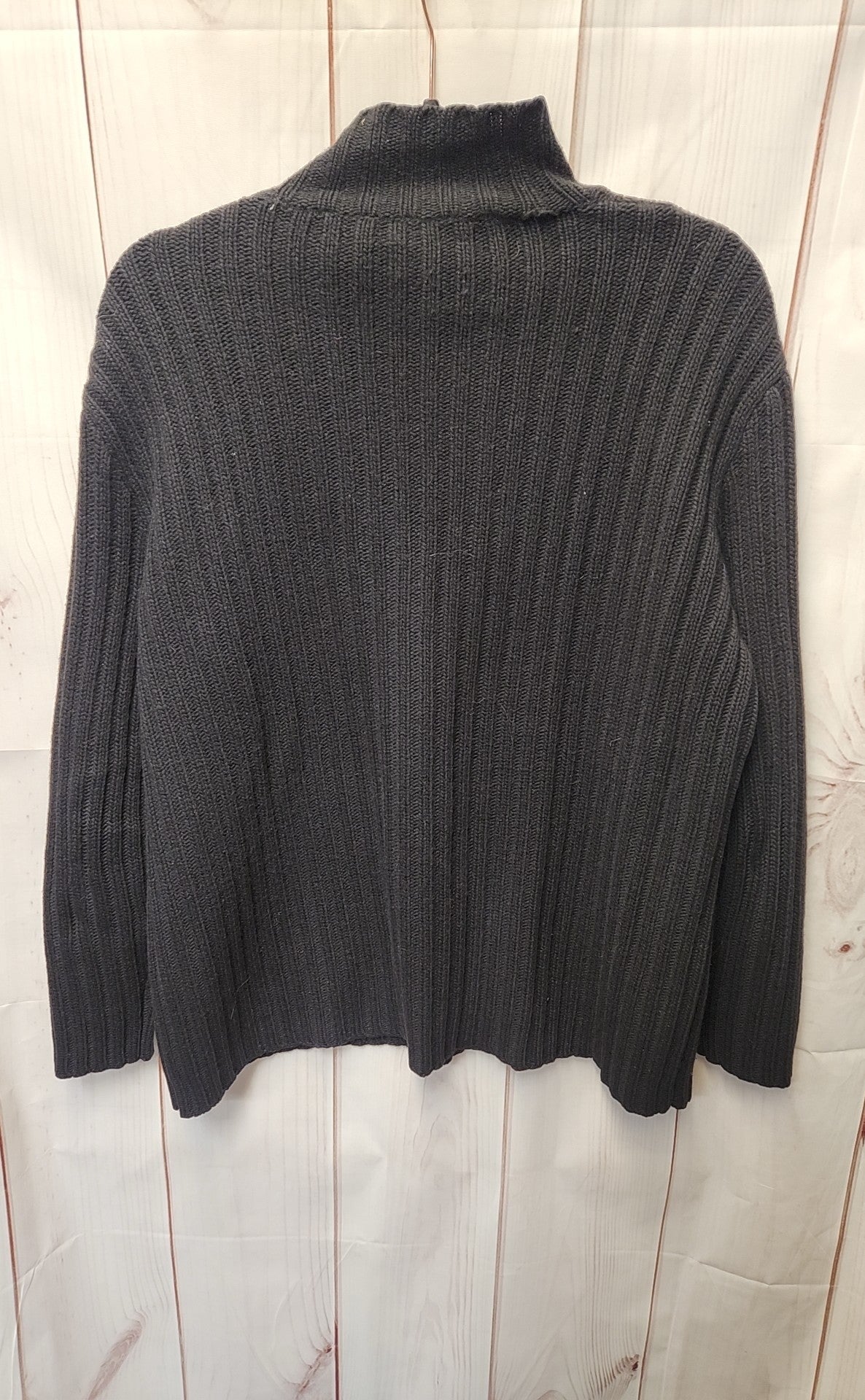 Ralph Lauren Purple Label Women's Size M Black Sweater - As Is hole at collar