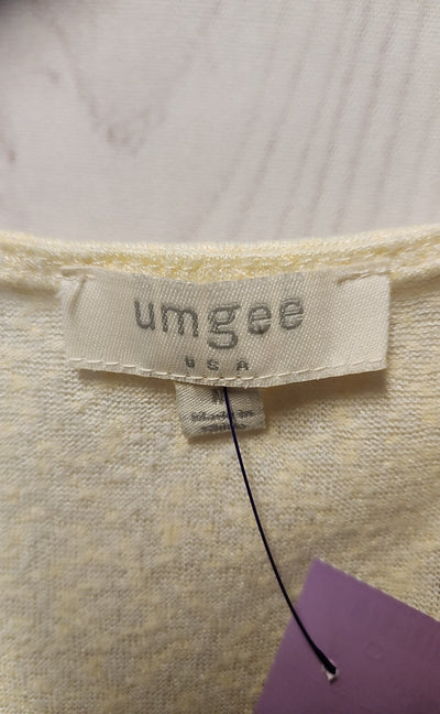 Umgee Women's Size M Yellow Sleeveless Top