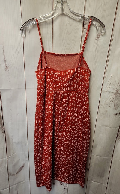 Zara Women's Size M Red Floral Dress