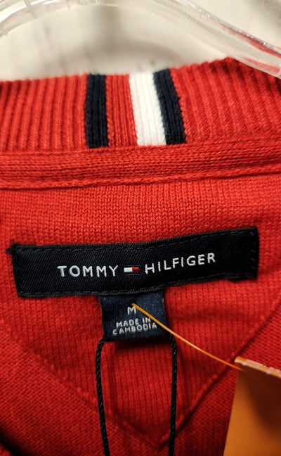 NWT Tommy Hilfiger Men's Size M Red Sweater