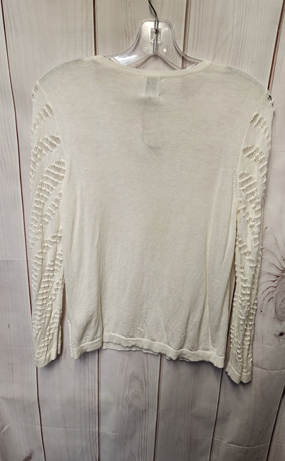 Nic & Zoe Women's Size XS White Long Sleeve Top