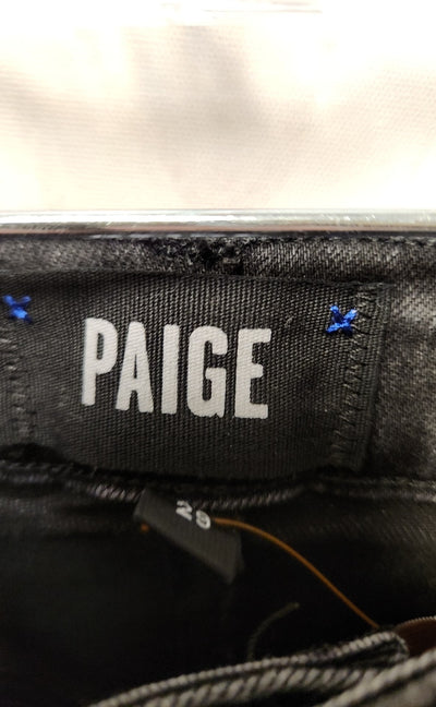 Paige Women's Size 29 (7-8) Black Jeans