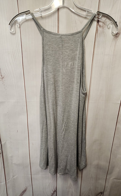 Zenana Women's Size S Gray Sleeveless Top