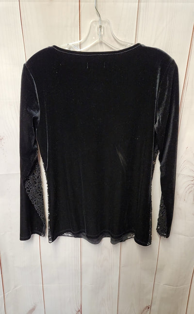 Sundance Women's Size XS Black Long Sleeve Top