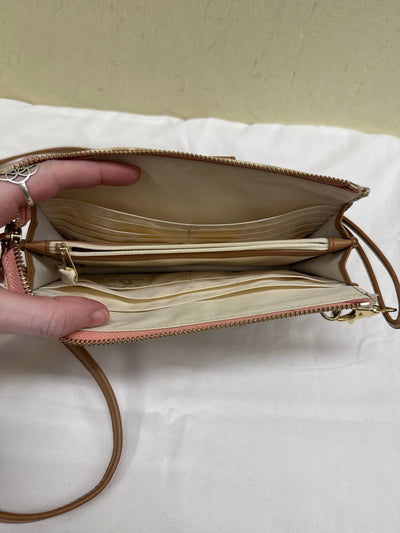 Spartina 449 Tan Leather Purse Bag
