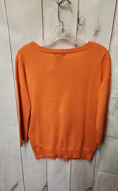 Polo Jeans Co Women's Size L Orange Sweater
