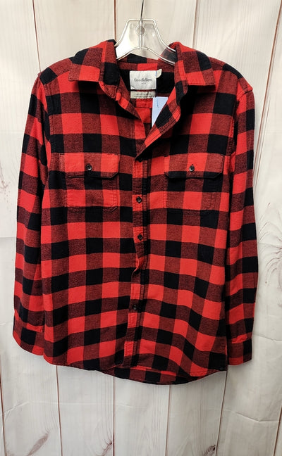 Goodfellow Men's Size S Red & Black Shirt