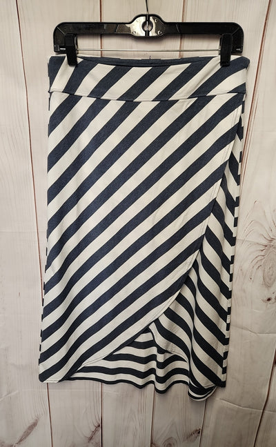 Athleta Women's Size S White & Blue Skirt
