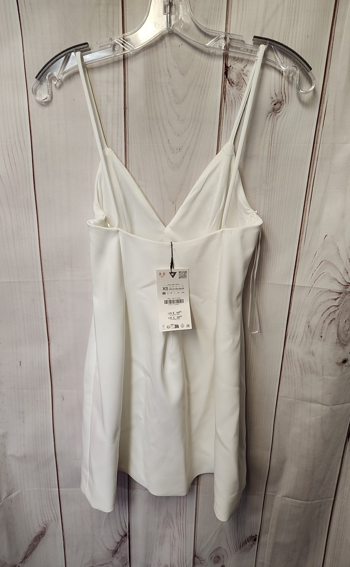 NWT Zara Women's Size XS White Dress