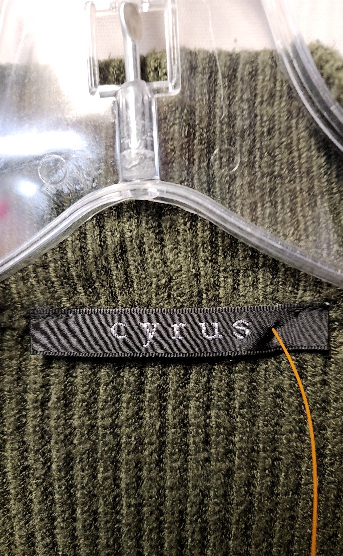 Cyrus Women's Size M Green Cardigan
